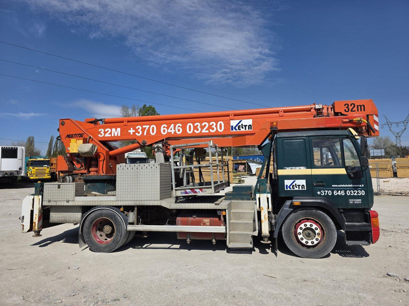 MAN 18.264 Multitel ALU 32m - Camión, Camión grúa: foto 4 MAN 18.264 Multitel ALU 32m - Camión, Camión grúa: foto 4