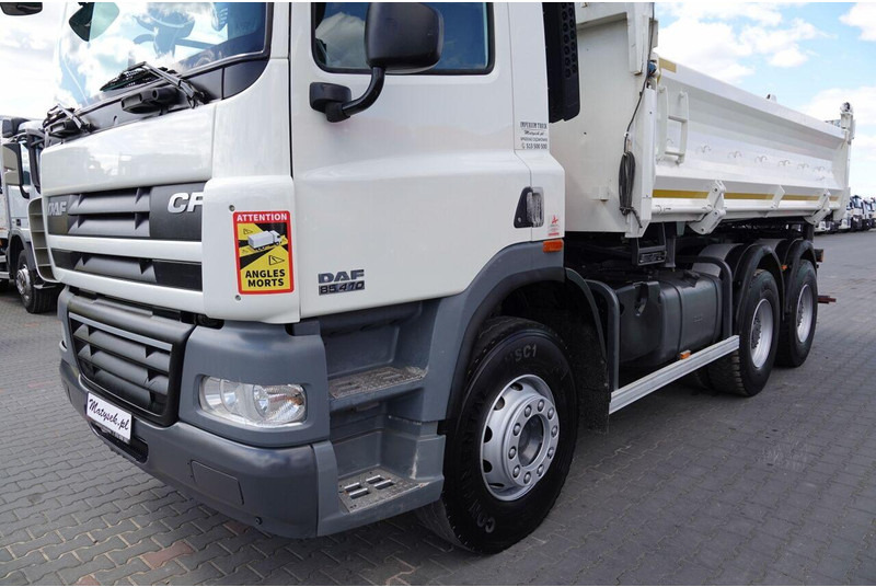 Camión volquete DAF CF 85.410 / 6X4 / WYWROTKA 2 STR / BORDMATIC / HYDROBURTA / MANU: foto 14 Camión volquete DAF CF 85.410 / 6X4 / WYWROTKA 2 STR / BORDMATIC / HYDROBURTA / MANU: foto 14