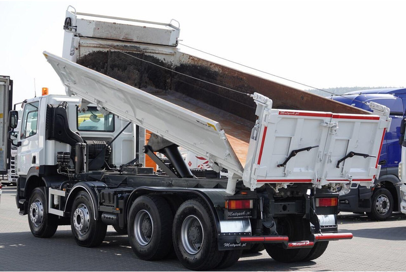 DAF CF 85.410 / 8X4 / WYWROTKA 2 STR / BORDMATIC / HYDROBURTA / SPRO - Camión volquete: foto 4 DAF CF 85.410 / 8X4 / WYWROTKA 2 STR / BORDMATIC / HYDROBURTA / SPRO - Camión volquete: foto 4