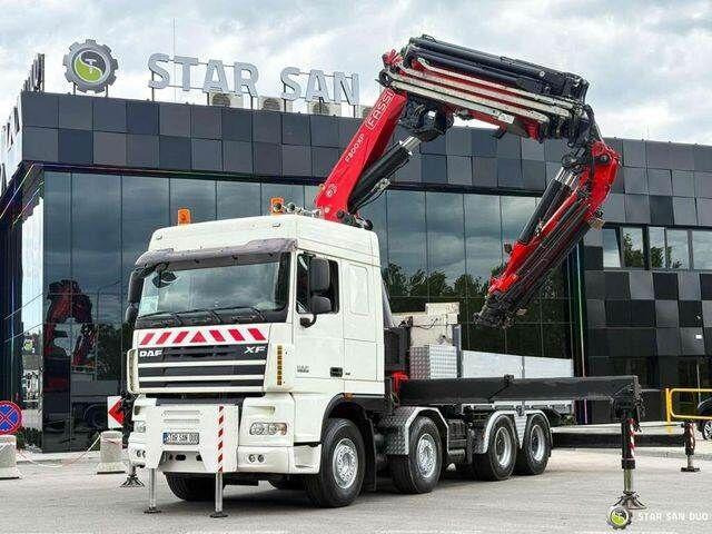 DAF XF 105.510 8x4 FASSI F800 XP Crane Fifth wheel - Camión caja abierta, Camión grúa: foto 2 DAF XF 105.510 8x4 FASSI F800 XP Crane Fifth wheel - Camión caja abierta, Camión grúa: foto 2