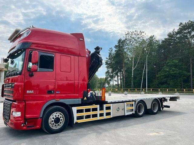 DAF XF 105 6x2 HMF 4020 EURO 5 KRAN CRANE - Camión caja abierta, Camión grúa: foto 3 DAF XF 105 6x2 HMF 4020 EURO 5 KRAN CRANE - Camión caja abierta, Camión grúa: foto 3