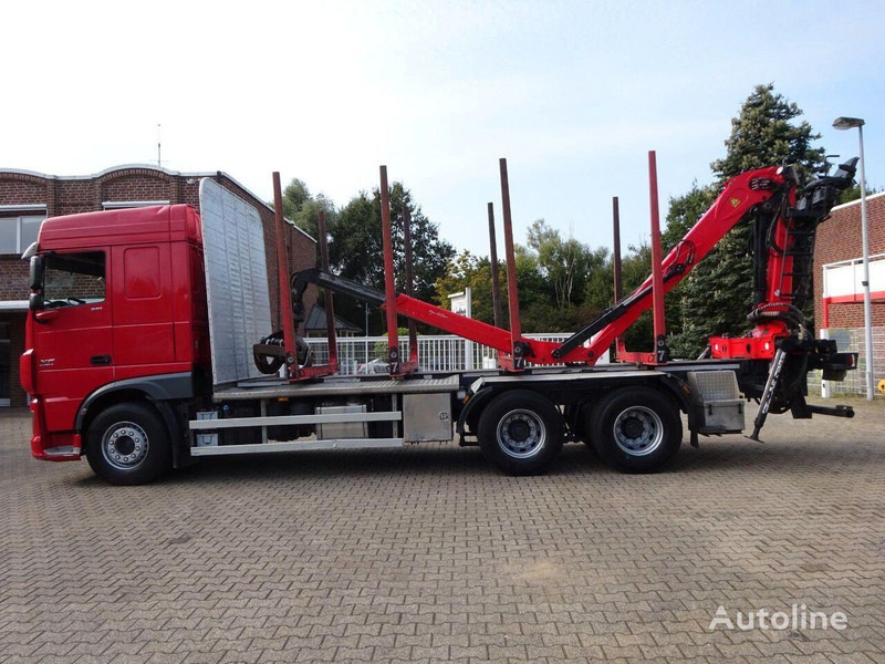 DAF XF 510 6x4 Crane EPSILON M120Z - Camión forestal, Camión grúa: foto 4 DAF XF 510 6x4 Crane EPSILON M120Z - Camión forestal, Camión grúa: foto 4