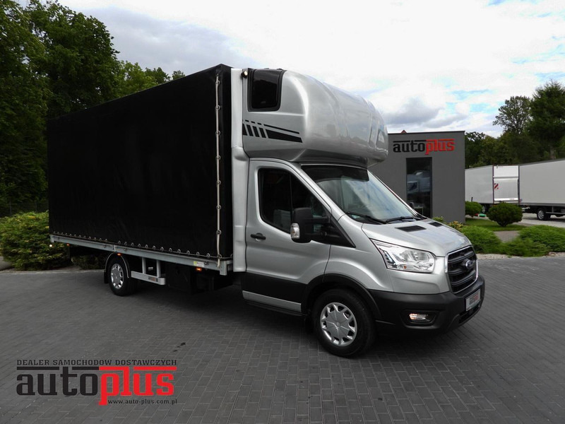 Ford TRANSIT PLANDEKA 10 PALET WEBASTO TEMPOMAT LEDY PNEUMATYKA KLIMA - Furgoneta con lona: foto 1 Ford TRANSIT PLANDEKA 10 PALET WEBASTO TEMPOMAT LEDY PNEUMATYKA KLIMA - Furgoneta con lona: foto 1