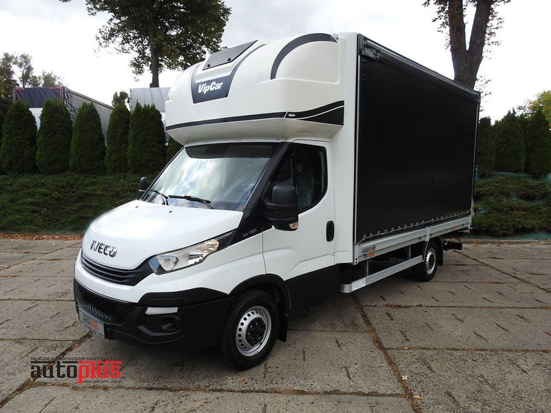 Iveco DAILY 35S18 PLANDEKA WINDA 8 PALET TEMPOMAT KLIMATYZACJA 180KM - Camión caja cerrada: foto 1 Iveco DAILY 35S18 PLANDEKA WINDA 8 PALET TEMPOMAT KLIMATYZACJA 180KM - Camión caja cerrada: foto 1