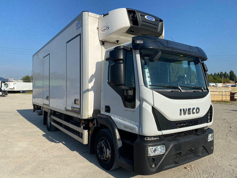 Iveco Eurocargo 120 E 22 Carrier Supra 750 frigo + LBW DHollandia 750 - Camión frigorífico: foto 1 Iveco Eurocargo 120 E 22 Carrier Supra 750 frigo + LBW DHollandia 750 - Camión frigorífico: foto 1