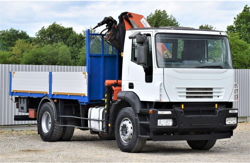 Iveco Eurocargo 180E28 - Camión caja abierta, Camión grúa: foto 3 Iveco Eurocargo 180E28 - Camión caja abierta, Camión grúa: foto 3