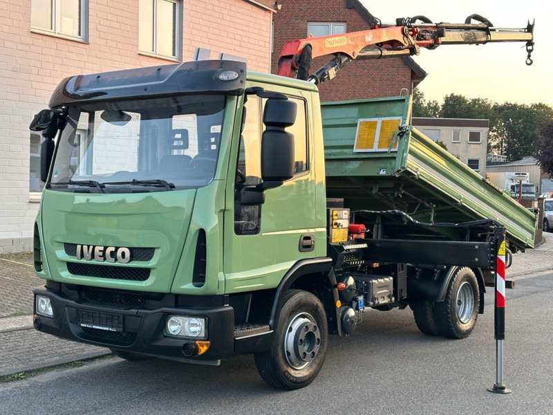 Iveco ML 80E18K M Tipper + Crane Palfinger PK7001-K - Camión volquete, Camión grúa: foto 3 Iveco ML 80E18K M Tipper + Crane Palfinger PK7001-K - Camión volquete, Camión grúa: foto 3