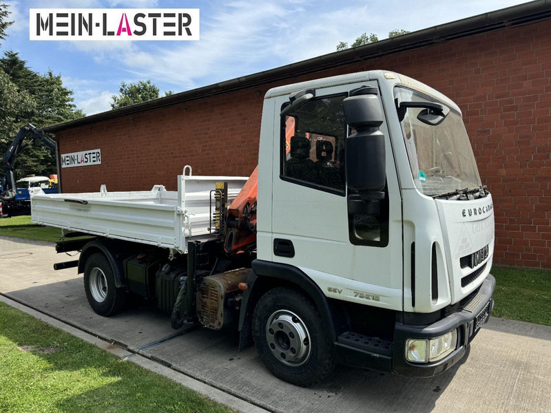 Iveco ML75E16 3-Way Meiller Tipper Crane Palfinger PK 4200 - Camión volquete, Camión grúa: foto 5 Iveco ML75E16 3-Way Meiller Tipper Crane Palfinger PK 4200 - Camión volquete, Camión grúa: foto 5