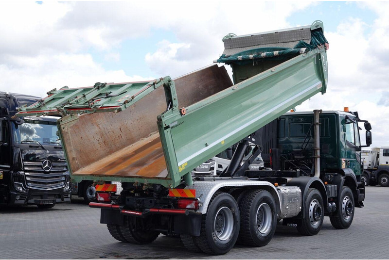 Iveco X-WAY 480 / 8X4 / WYWROTKA / HYDROBURTA / BORDMATIC / HYDROKLAPA - Camión volquete: foto 5 Iveco X-WAY 480 / 8X4 / WYWROTKA / HYDROBURTA / BORDMATIC / HYDROKLAPA - Camión volquete: foto 5