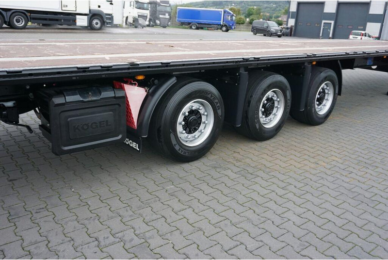 Semirremolque plataforma/ Caja abierta Kögel MEGA / PLATFORMA / MULTI LOCK / OŚ PODNOSZONA: foto 8