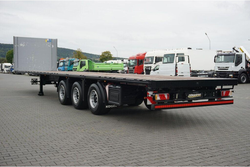 Semirremolque plataforma/ Caja abierta Kögel MEGA / PLATFORMA / MULTI LOCK / OŚ PODNOSZONA: foto 17