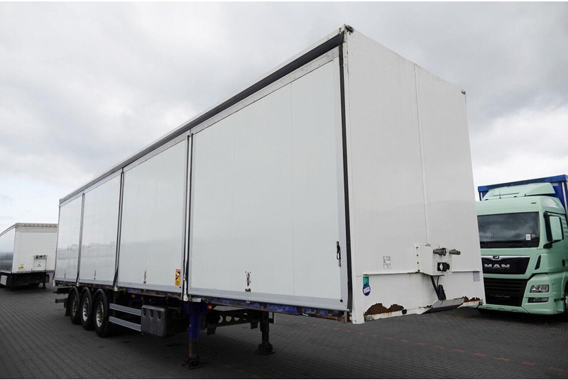 Lecitrailer KONTENER / KOFFER / OTWIERANE BOKI / MOCNA PODŁOGA SZYNA DESKA - Semirremolque caja cerrada: foto 2 Lecitrailer KONTENER / KOFFER / OTWIERANE BOKI / MOCNA PODŁOGA SZYNA DESKA - Semirremolque caja cerrada: foto 2