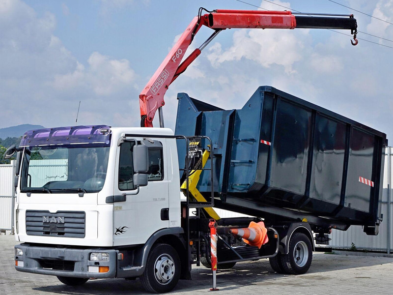 MAN TGL 7.150 + FASSI F60 * TOPZUSTAND - Camión volquete, Camión grúa: foto 2 MAN TGL 7.150 + FASSI F60 * TOPZUSTAND - Camión volquete, Camión grúa: foto 2