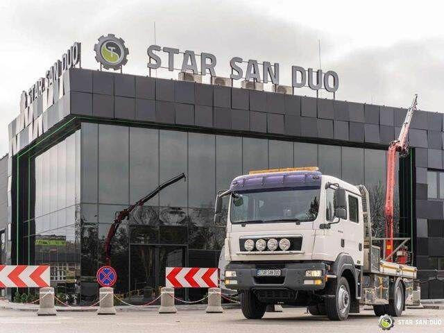 MAN TGM 13.290 4x4 BI FASSI F40B22 Crane Camper - Camión caja abierta, Camión grúa: foto 3 MAN TGM 13.290 4x4 BI FASSI F40B22 Crane Camper - Camión caja abierta, Camión grúa: foto 3