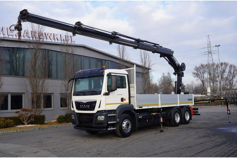 MAN TGS 26.400 + HIAB 244 EP-4 HIDUO crane - Camión caja abierta, Camión grúa: foto 4 MAN TGS 26.400 + HIAB 244 EP-4 HIDUO crane - Camión caja abierta, Camión grúa: foto 4