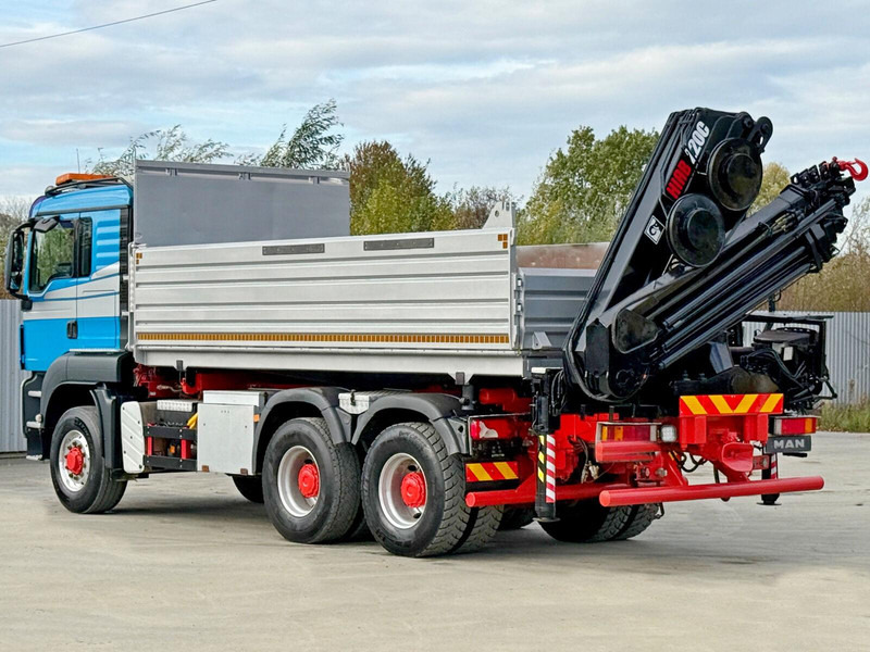 Camión volquete, Camión grúa MAN TGS 26.480: foto 6