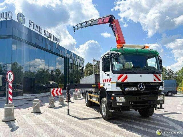 Mercedes-Benz ACTROS 2044A 4x4 Palfinger PK 20002 hds Crane - Camión caja abierta, Camión grúa: foto 2 Mercedes-Benz ACTROS 2044A 4x4 Palfinger PK 20002 hds Crane - Camión caja abierta, Camión grúa: foto 2