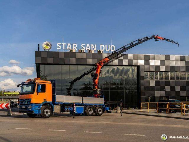 Mercedes-Benz ACTROS 2541 6x2 Palfinger PK 34002 Crane Winch - Camión caja abierta, Camión grúa: foto 3 Mercedes-Benz ACTROS 2541 6x2 Palfinger PK 34002 Crane Winch - Camión caja abierta, Camión grúa: foto 3
