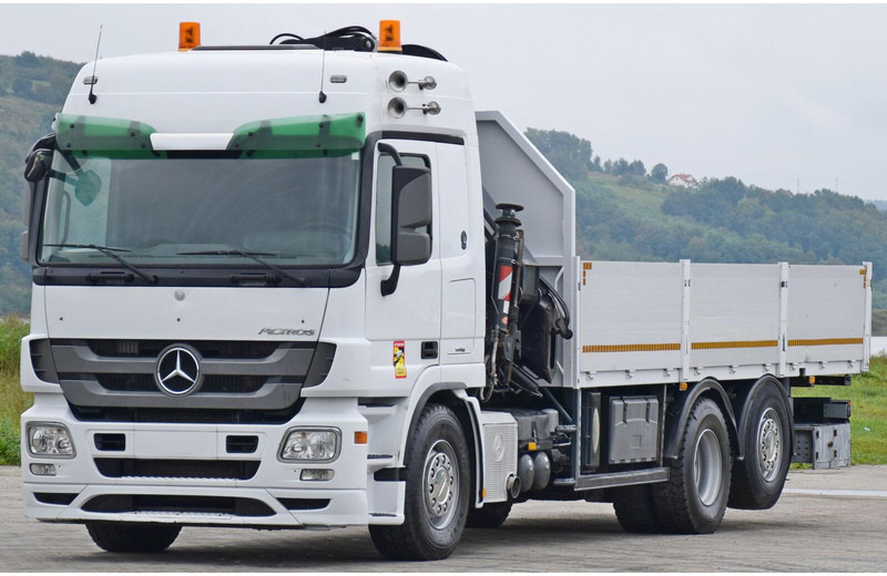 Mercedes-Benz ACTROS 2544 - Camión caja abierta, Camión grúa: foto 3 Mercedes-Benz ACTROS 2544 - Camión caja abierta, Camión grúa: foto 3