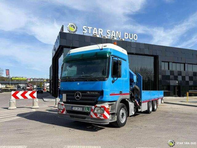 Camión caja abierta, Camión grúa Mercedes-Benz ACTROS 2646L: foto 6