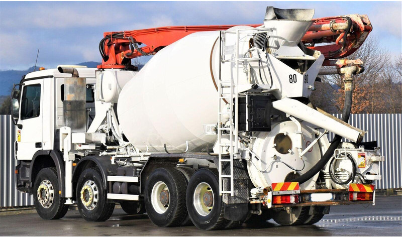 Mercedes-Benz ACTROS 3241* Betonpumpe 21m *8x4 * Top Zustand - Camión bomba de hormigón: foto 5 Mercedes-Benz ACTROS 3241* Betonpumpe 21m *8x4 * Top Zustand - Camión bomba de hormigón: foto 5