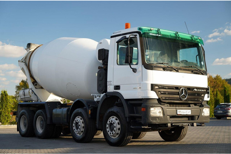 Mercedes-Benz ACTROS 3246 / BETONOMIESZARKA SCHWING STETTER / 8X4 / EPS + SPRZ - Camión hormigonera: foto 1 Mercedes-Benz ACTROS 3246 / BETONOMIESZARKA SCHWING STETTER / 8X4 / EPS + SPRZ - Camión hormigonera: foto 1