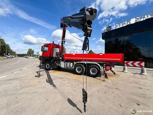 Mercedes-Benz AROCS 3345 6x6 HMF 3220 K hds Crane tipper - Camión volquete, Camión grúa: foto 4 Mercedes-Benz AROCS 3345 6x6 HMF 3220 K hds Crane tipper - Camión volquete, Camión grúa: foto 4