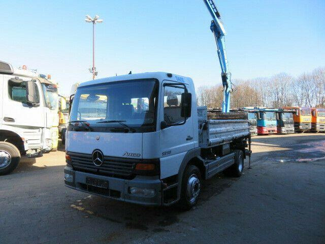 Mercedes-Benz ATEGO 1218 - Camión volquete, Camión grúa: foto 2 Mercedes-Benz ATEGO 1218 - Camión volquete, Camión grúa: foto 2