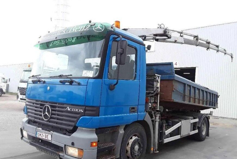 Mercedes-Benz Actros 1835 - Camión caja abierta, Camión grúa: foto 5 Mercedes-Benz Actros 1835 - Camión caja abierta, Camión grúa: foto 5