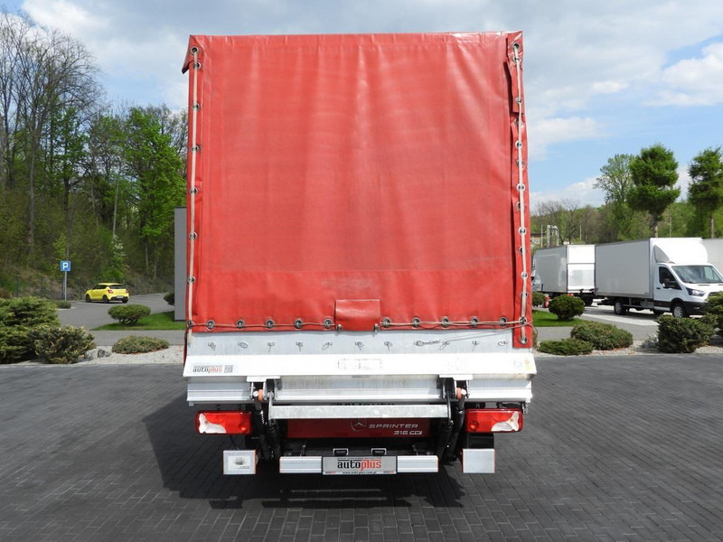 Furgoneta con lona Mercedes-Benz SPRINTER 316  8 PALET PLANDEKA WINDA TEMPOMAT KLIMATYZACJA  160K: foto 11