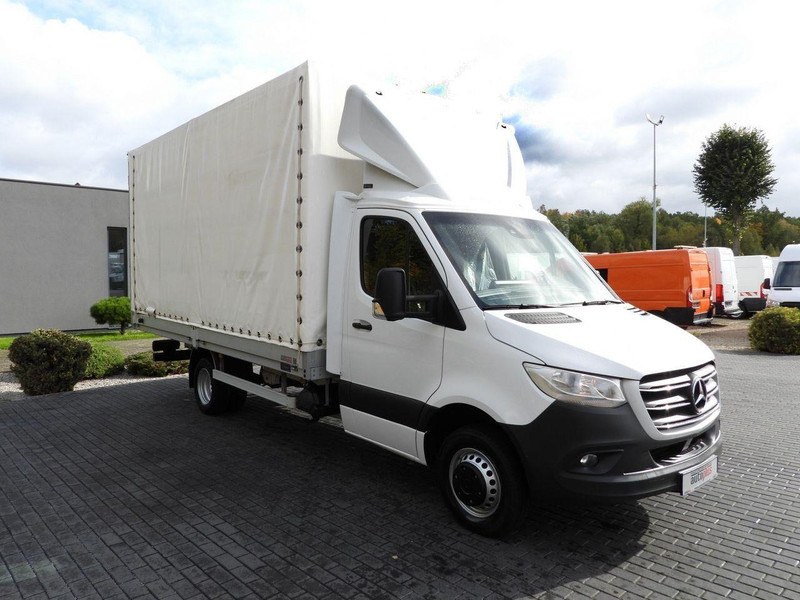 Mercedes-Benz SPRINTER 316 PLANDEKA 10 PALET BLIŹNIACZE KOŁA KLIMATYZACJA 165 - Furgoneta con lona: foto 4 Mercedes-Benz SPRINTER 316 PLANDEKA 10 PALET BLIŹNIACZE KOŁA KLIMATYZACJA 165 - Furgoneta con lona: foto 4