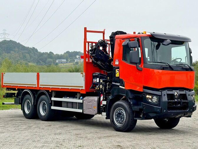 Renault K 380 * HIAB 166 BS-3 HIDUO + FUNK* 6x4 - Camión volquete, Camión grúa: foto 4 Renault K 380 * HIAB 166 BS-3 HIDUO + FUNK* 6x4 - Camión volquete, Camión grúa: foto 4