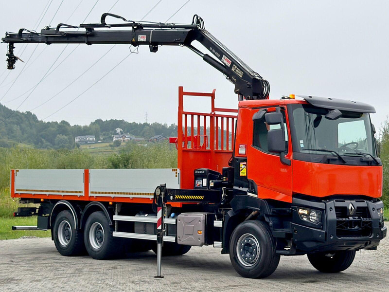 Renault K 380 * HIAB 166 BS-3 HIDUO + FUNK* 6x4 - Camión volquete, Camión grúa: foto 2 Renault K 380 * HIAB 166 BS-3 HIDUO + FUNK* 6x4 - Camión volquete, Camión grúa: foto 2