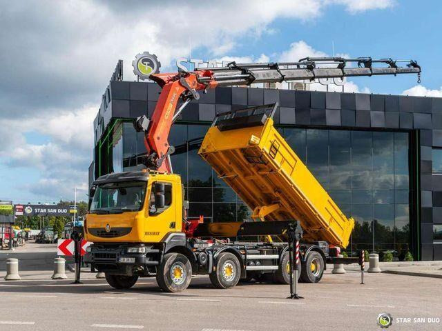 Renault KERAX 450 8x4 PALFINGER PK 60002 Crane Tipper - Camión volquete, Camión grúa: foto 5 Renault KERAX 450 8x4 PALFINGER PK 60002 Crane Tipper - Camión volquete, Camión grúa: foto 5