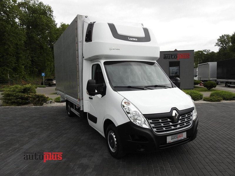 Renault MASTER PLANDEKA 10 PALET WEBASTO TEMPOMAT KLIMATYZACJA 170KM [ - Furgoneta con lona: foto 1 Renault MASTER PLANDEKA 10 PALET WEBASTO TEMPOMAT KLIMATYZACJA 170KM [ - Furgoneta con lona: foto 1