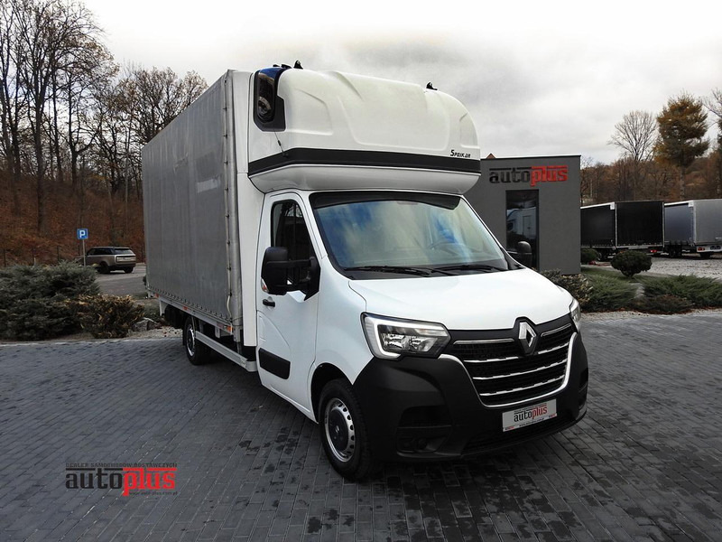 Renault MASTER PLANDEKA 10 PALET WEBASTO TEMPOMAT KLIMATYZACJA LEDY PNEU - Furgoneta con lona: foto 1 Renault MASTER PLANDEKA 10 PALET WEBASTO TEMPOMAT KLIMATYZACJA LEDY PNEU - Furgoneta con lona: foto 1