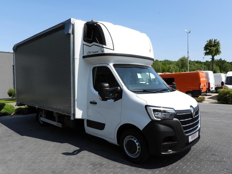 Renault MASTER PLANDEKA WINDA 10 PALET WEBASTO TEMPOMAT LEDY PNEUMATYKA - Furgoneta con lona: foto 4 Renault MASTER PLANDEKA WINDA 10 PALET WEBASTO TEMPOMAT LEDY PNEUMATYKA - Furgoneta con lona: foto 4