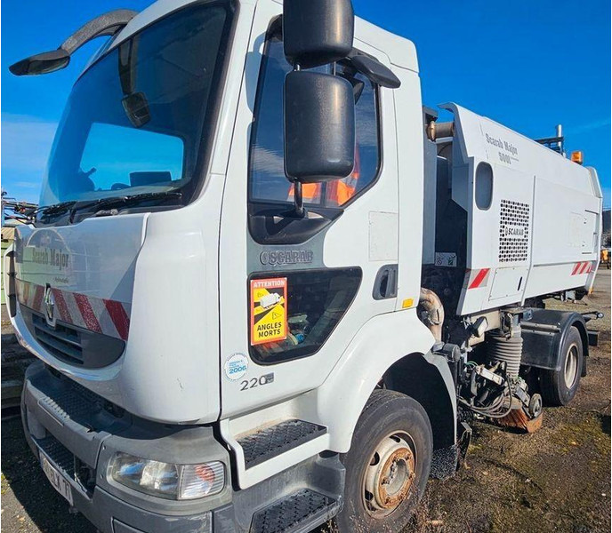 Renault MIDLUM 220 Dxi - Road sweeper truck - Barredora vial: foto 1 Renault MIDLUM 220 Dxi - Road sweeper truck - Barredora vial: foto 1