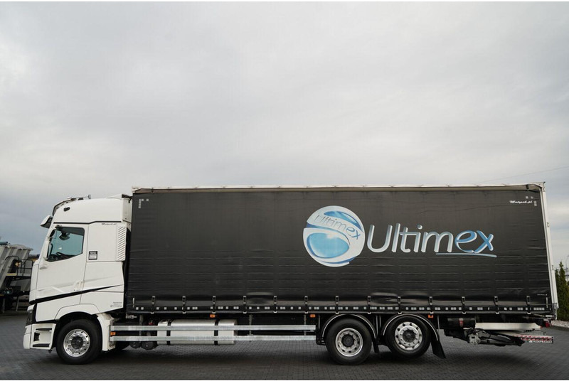 Renault T 440 / 6X2 / SOLÓWKA / FIRANKA 9.5 M / I-PARK COOL / WINDA / AL - Camión lona: foto 2 Renault T 440 / 6X2 / SOLÓWKA / FIRANKA 9.5 M / I-PARK COOL / WINDA / AL - Camión lona: foto 2