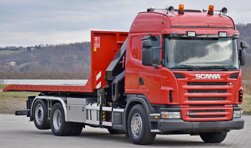 Scania G 400 - Camión con equipo de cable, Camión grúa: foto 3 Scania G 400 - Camión con equipo de cable, Camión grúa: foto 3