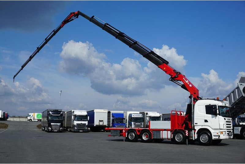 Leasing de Scania G 480 / 8 X 2 / SKRZYNIOWY + HDS / HMF THOR - O K6 + JIB FJ 2000 Scania G 480 / 8 X 2 / SKRZYNIOWY + HDS / HMF THOR - O K6 + JIB FJ 2000: foto 6