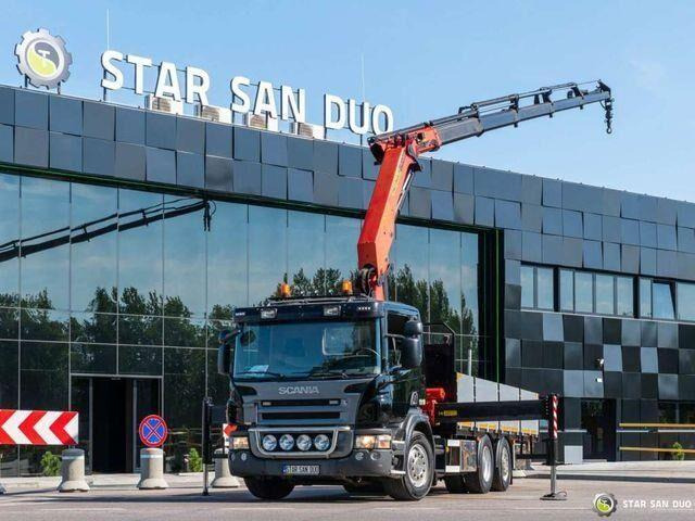 Scania P270 6x2 PALFINGER PK 20002 HDS Crane Rotator - Camión caja abierta, Camión grúa: foto 1 Scania P270 6x2 PALFINGER PK 20002 HDS Crane Rotator - Camión caja abierta, Camión grúa: foto 1