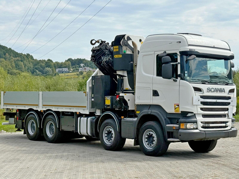 Scania R 500 * PK 88002 - EH G + FUNK * 8x4 *TOPZUSTAND - Camión caja abierta, Camión grúa: foto 3 Scania R 500 * PK 88002 - EH G + FUNK * 8x4 *TOPZUSTAND - Camión caja abierta, Camión grúa: foto 3