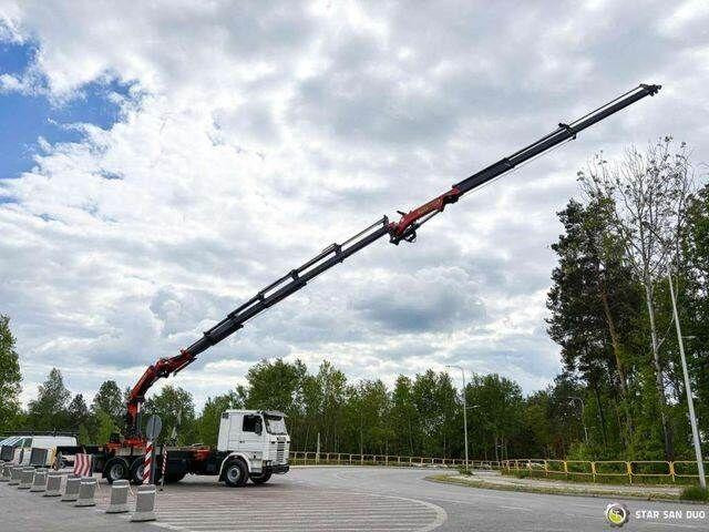 Scania R143 HL 6x2 PALFINGER PK44002 Crane Kran - Camión caja abierta, Camión grúa: foto 2 Scania R143 HL 6x2 PALFINGER PK44002 Crane Kran - Camión caja abierta, Camión grúa: foto 2