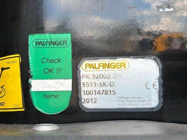 Camión caja abierta, Camión grúa Scania R560 8x2 PALFINGER PK 92002 SH Fly Jib Winch 5t: foto 19