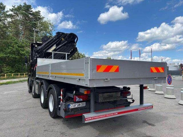 Camión caja abierta, Camión grúa Scania R560 8x2 PALFINGER PK 92002 SH Fly Jib Winch 5t: foto 6