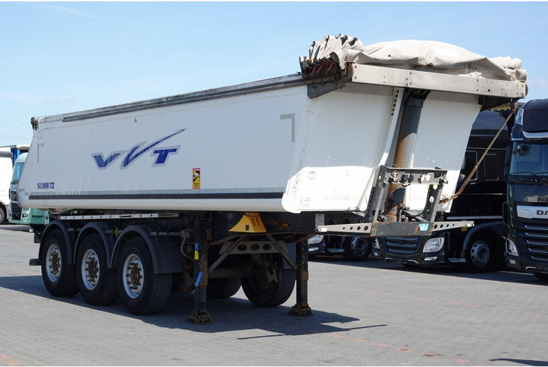 Schmitz Cargobull WYWROTKA / 23 m3 / ALUMINIOWA / OŚ PODNOSZONA / SPROWADZONA - Semirremolque volquete: foto 1 Schmitz Cargobull WYWROTKA / 23 m3 / ALUMINIOWA / OŚ PODNOSZONA / SPROWADZONA - Semirremolque volquete: foto 1