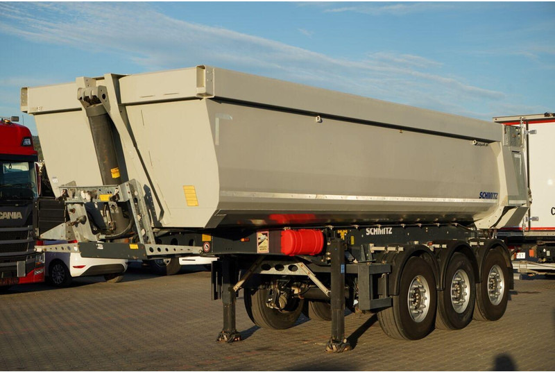 Schmitz Cargobull / WYWROTKA / 26 m3 / HYDROKLAPA / OŚ PODNOSZONA / - Semirremolque volquete: foto 1 Schmitz Cargobull / WYWROTKA / 26 m3 / HYDROKLAPA / OŚ PODNOSZONA / - Semirremolque volquete: foto 1