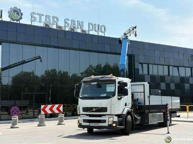 Volvo FE 240 4x2 HMF 1560 K3 HDS Rotator Crane Kran - Camión caja abierta, Camión grúa: foto 3 Volvo FE 240 4x2 HMF 1560 K3 HDS Rotator Crane Kran - Camión caja abierta, Camión grúa: foto 3