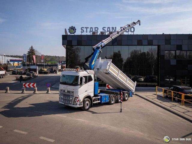 Volvo FH 16.550 8x4 Palfinger PK 34002-SH Crane Kippe - Camión volquete, Camión grúa: foto 3 Volvo FH 16.550 8x4 Palfinger PK 34002-SH Crane Kippe - Camión volquete, Camión grúa: foto 3